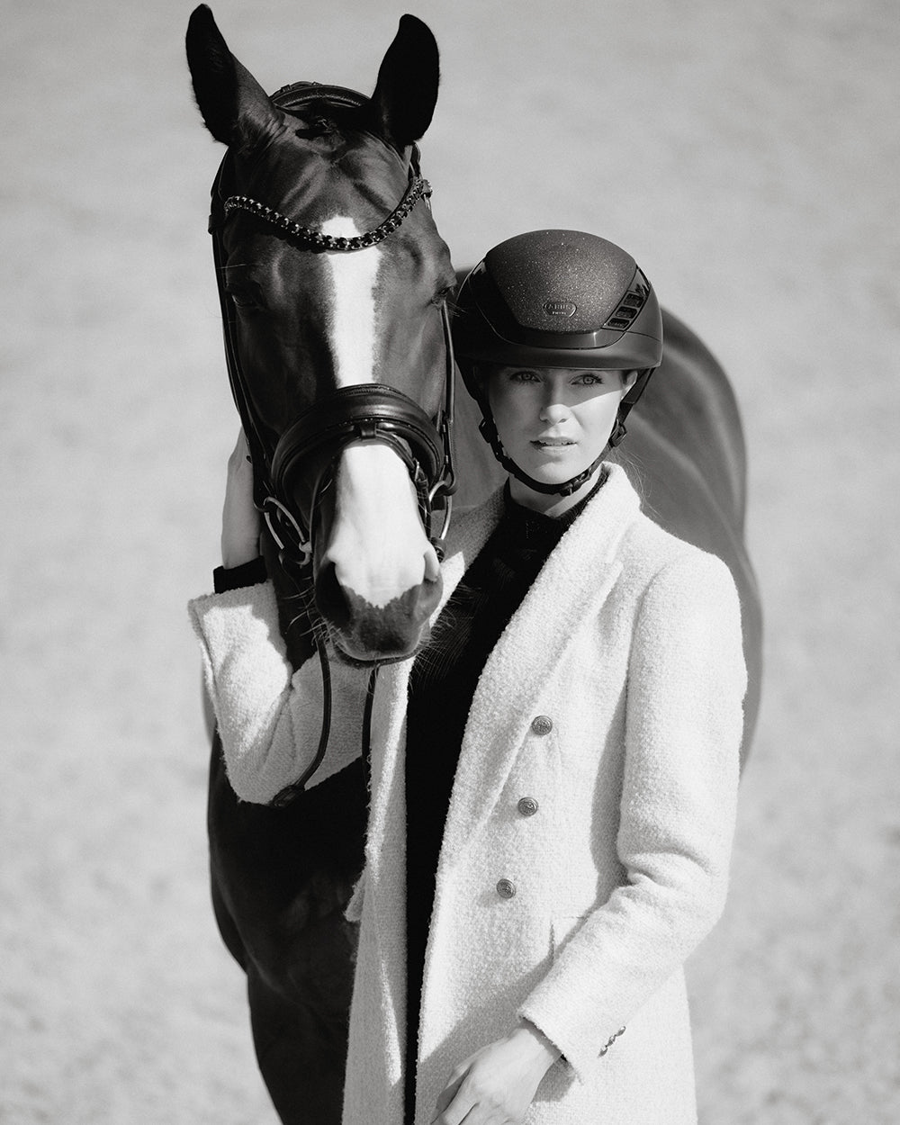 Abus x Pikeur AirLuxe Supreme Glam Helmet.