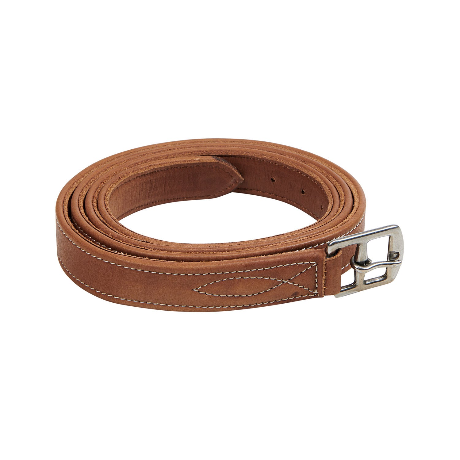 Double stirrups leather.