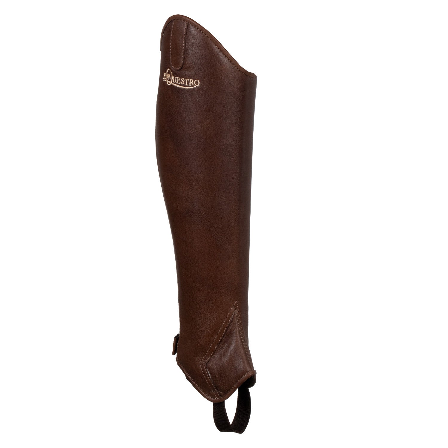 LEATHER MINI-CHAPS "EXETER" MODEL.