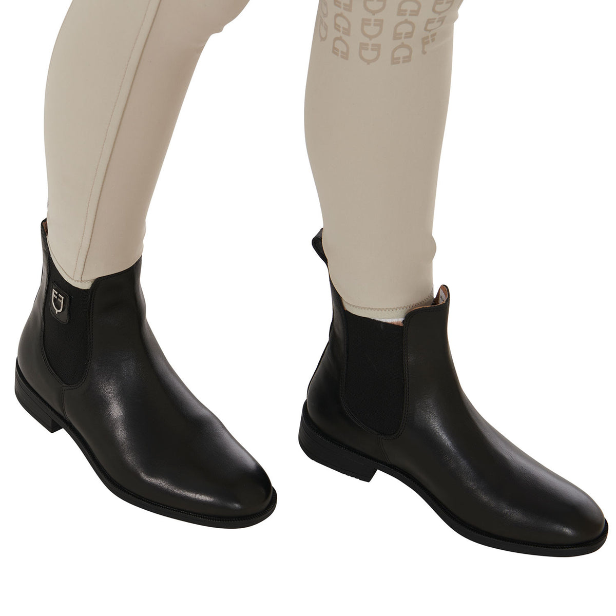 Unisex ankle boots with side elastics