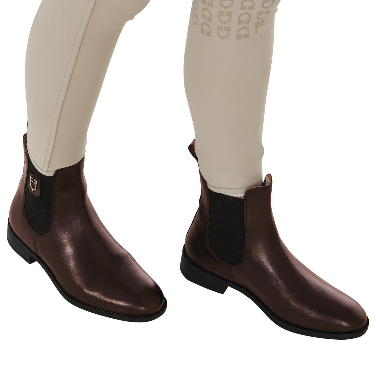 Unisex ankle boots with side elastics