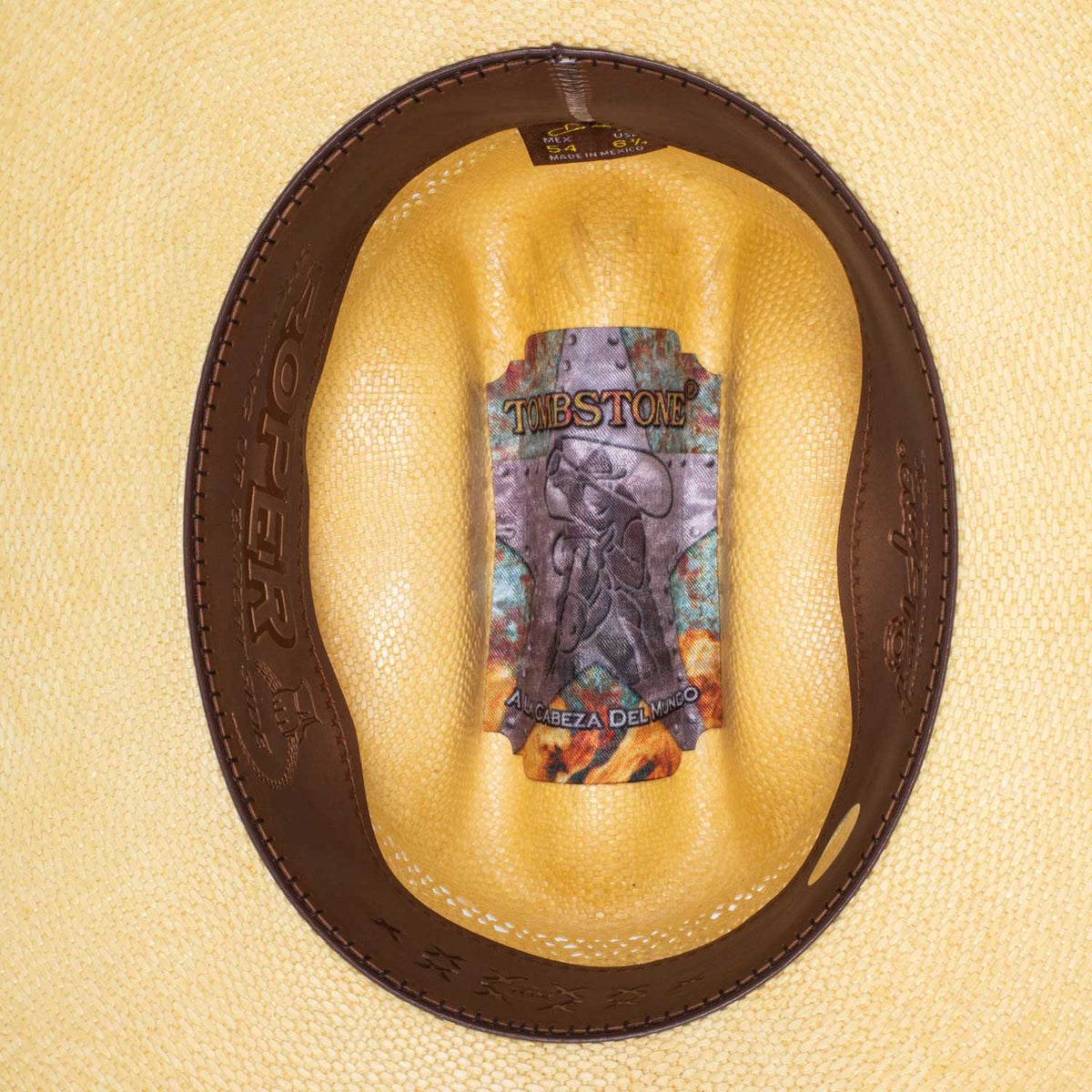 SUPERIOR WAXED HAT WEST MODEL.