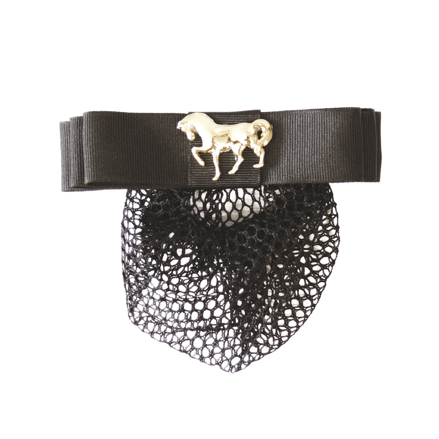 HAIR NET WITH HORSE.