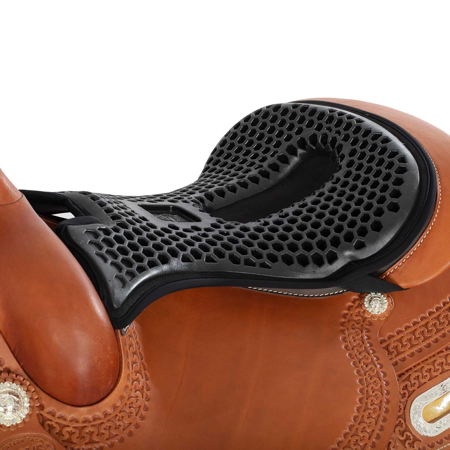 Ortho-Coccyx seat saver western Hexagonal gel-out Dri-lex 20mm.