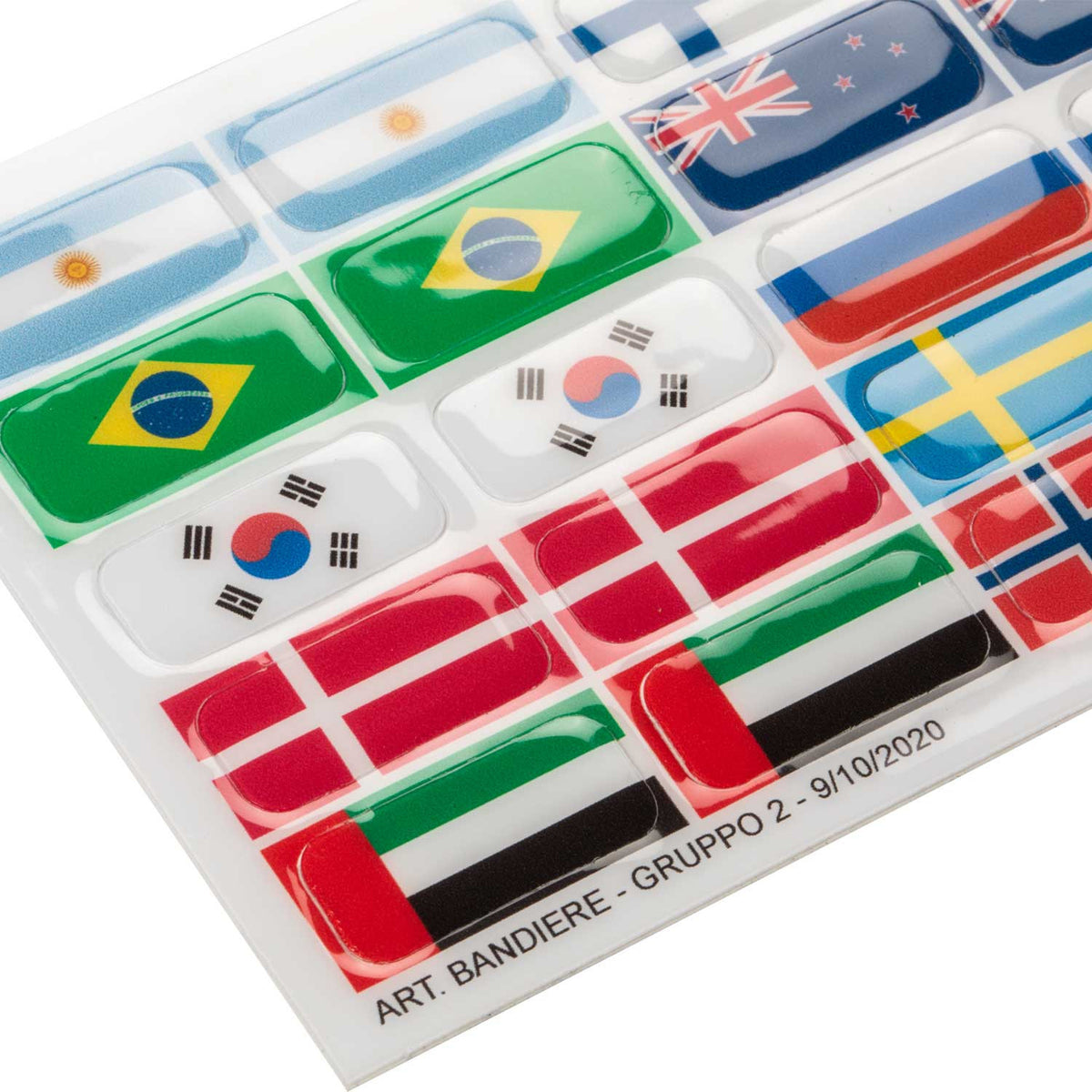 Acavallo Flag Stickers Set for Opera Stirrups