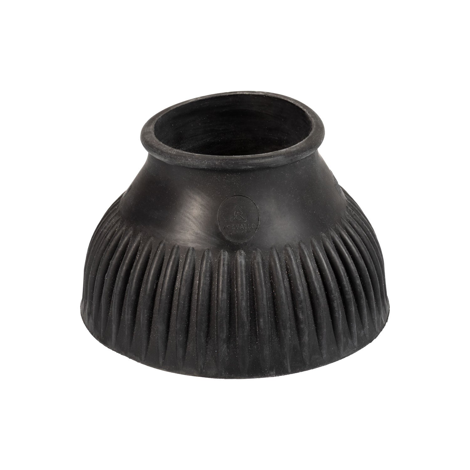 Rubber bell boots with logo (sold in pairs).