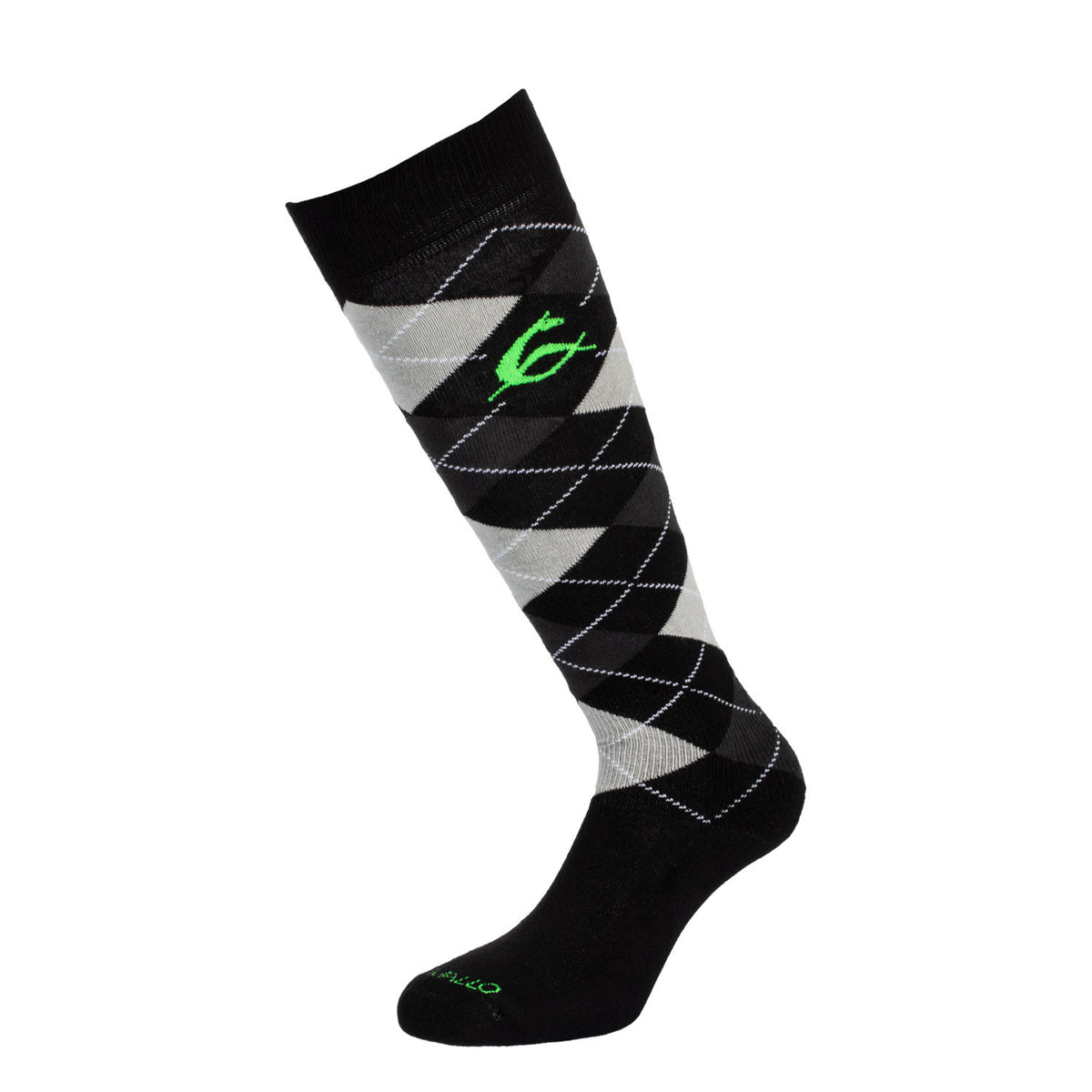 Acavallo Diamond Pattern Cotton Socks