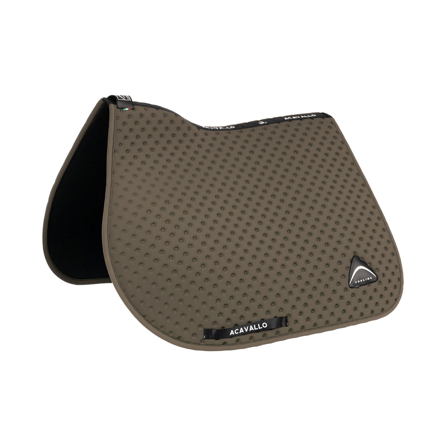 Sublime dotted jumping saddle pad in technical fabric.