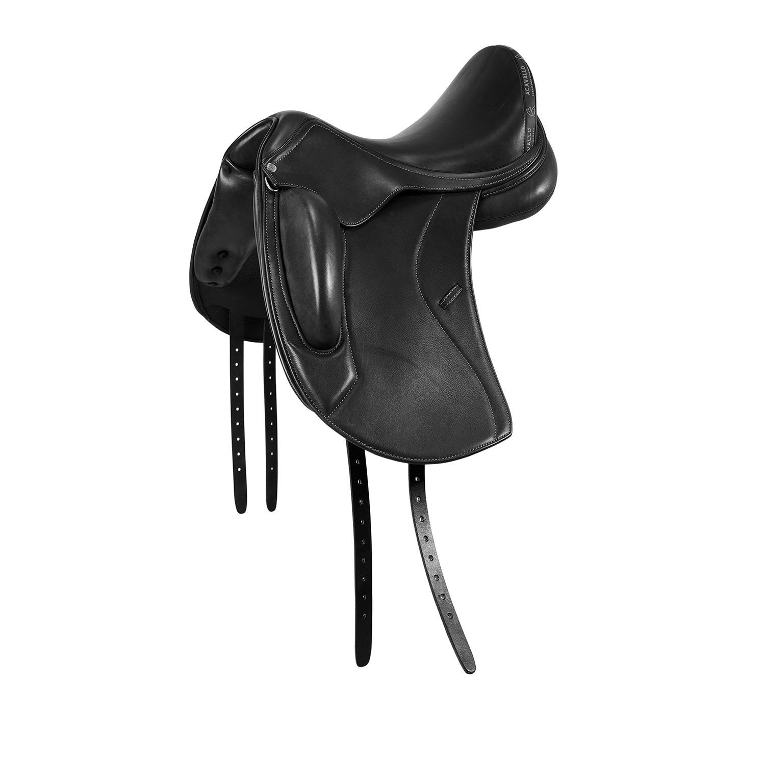 Leonardo dressage saddle wool panels.