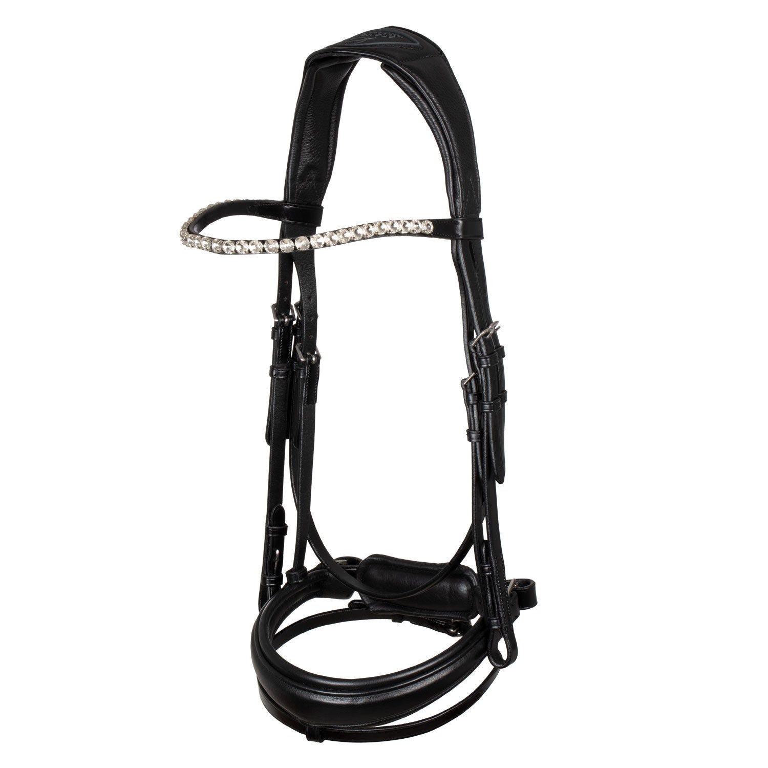 Starry night calfskin bridle.