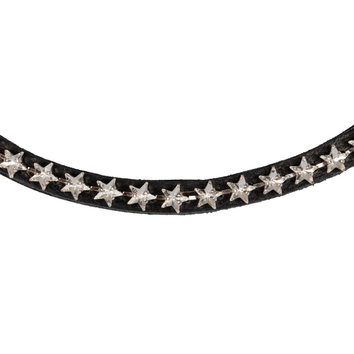 Acavallo Browband Calfskin & Starry Crystals