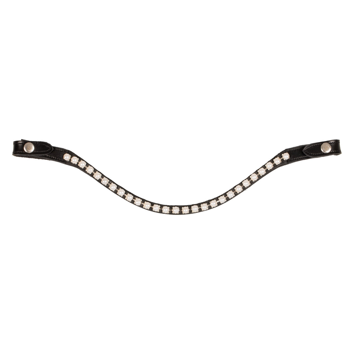 Acavallo Browband Calfskin & Pearls