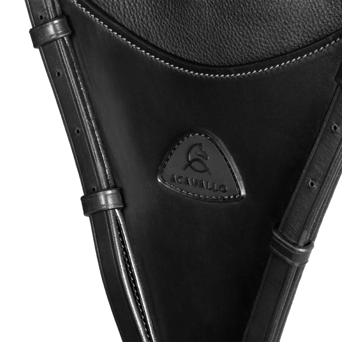 Acavallo Adjustable Leather Bib Martingale Attachment