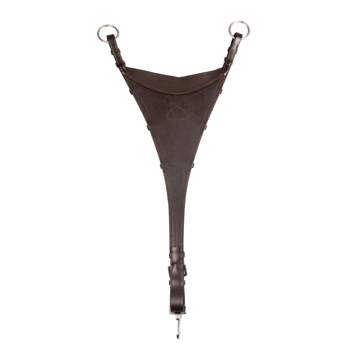 Acavallo Adjustable Leather Bib Martingale Attachment