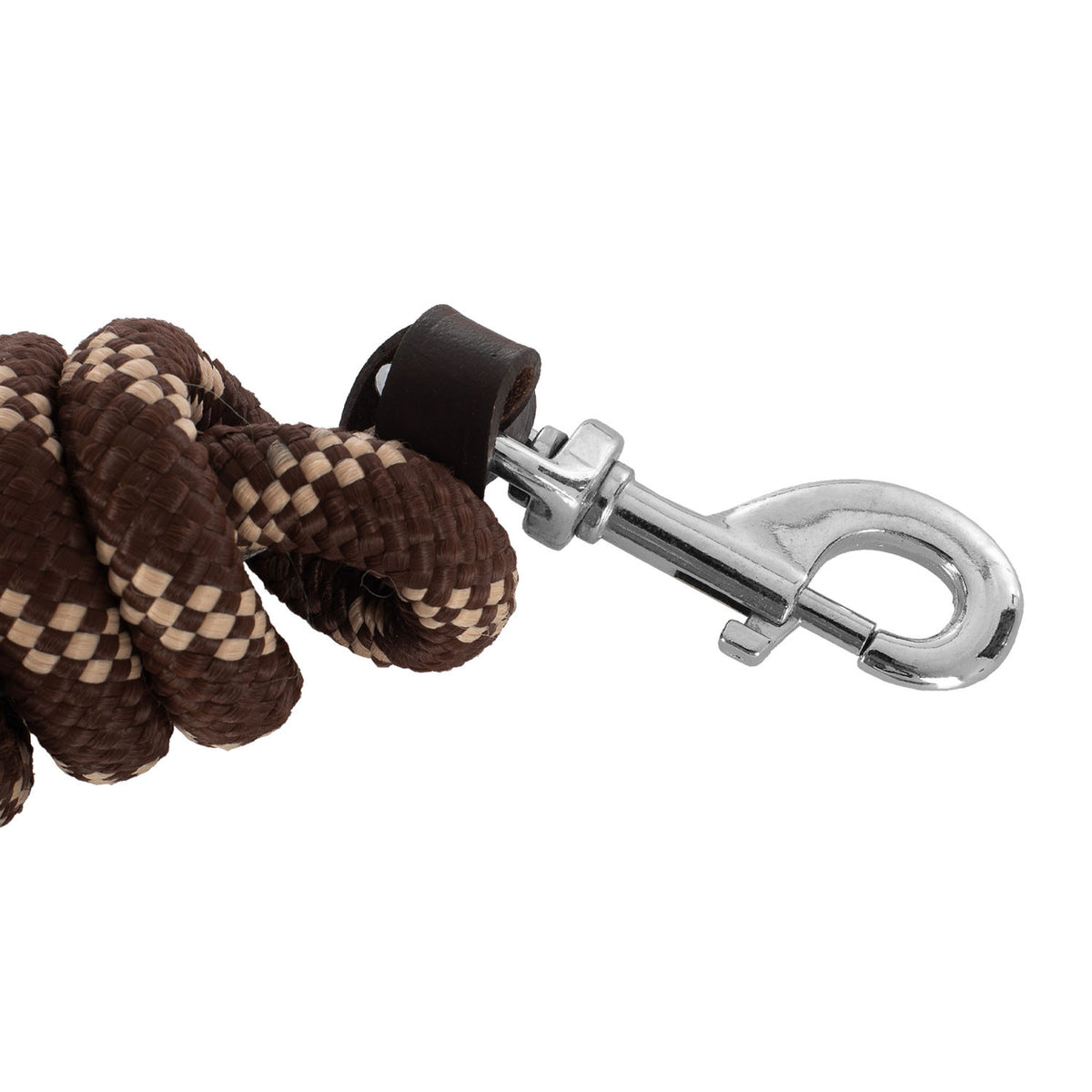 Acavallo Braided Lead Rope Leather Ends