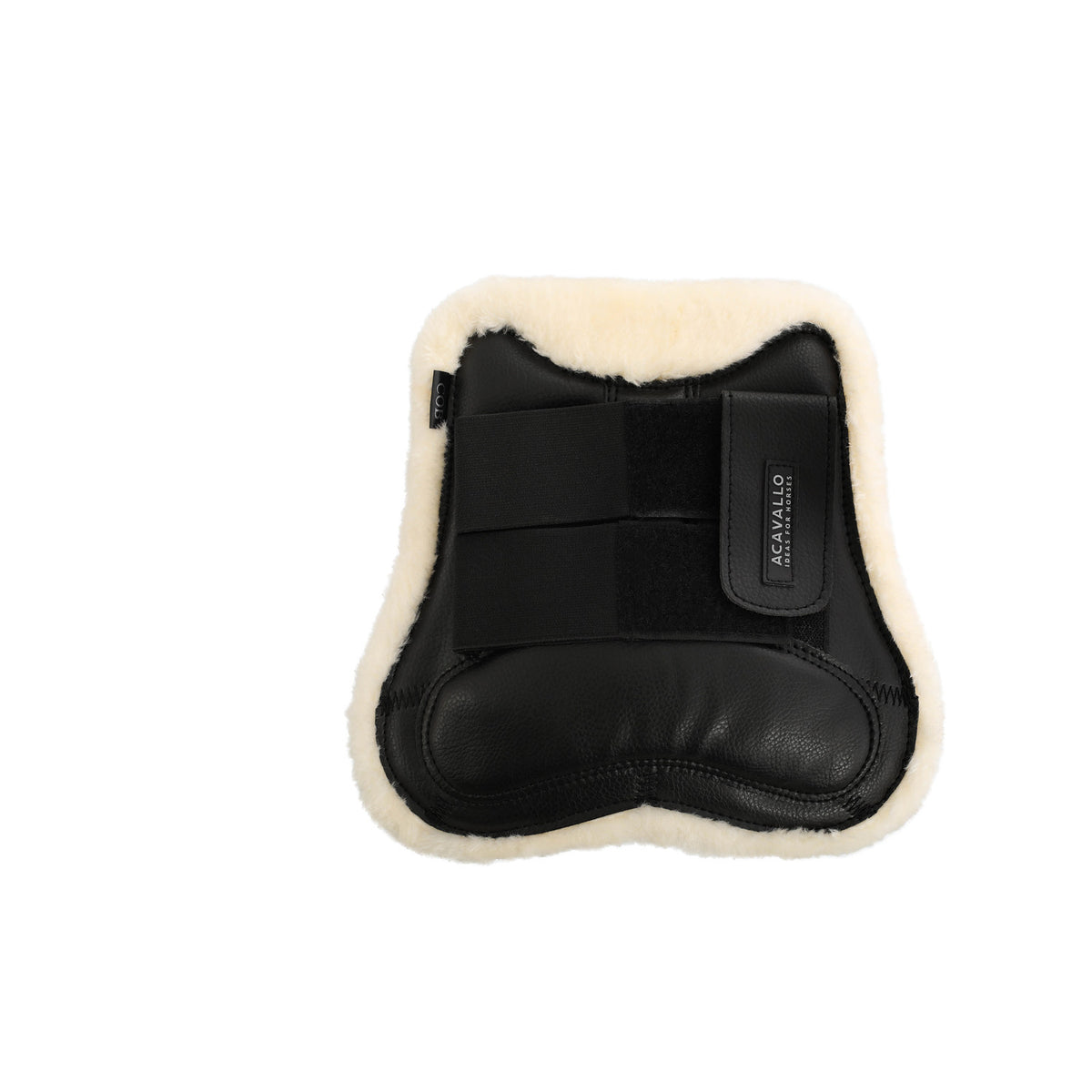 Acavallo Jumping Tendon Boots Faux Sheepskin