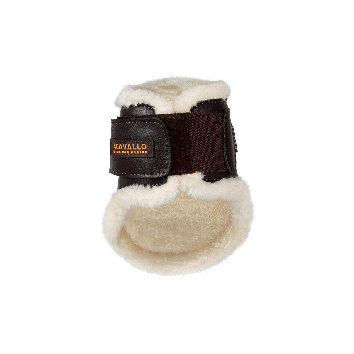 Acavallo Jumping Fetlock Boots Faux Sheepskin