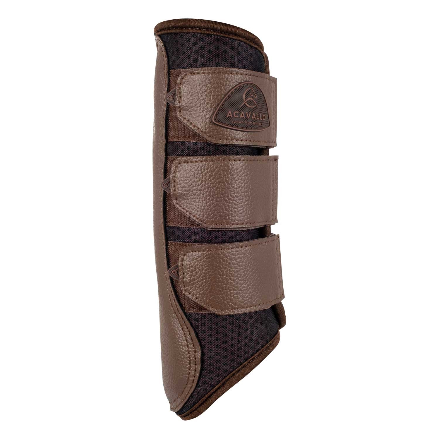 Hind brushing boots perforated neoprene.