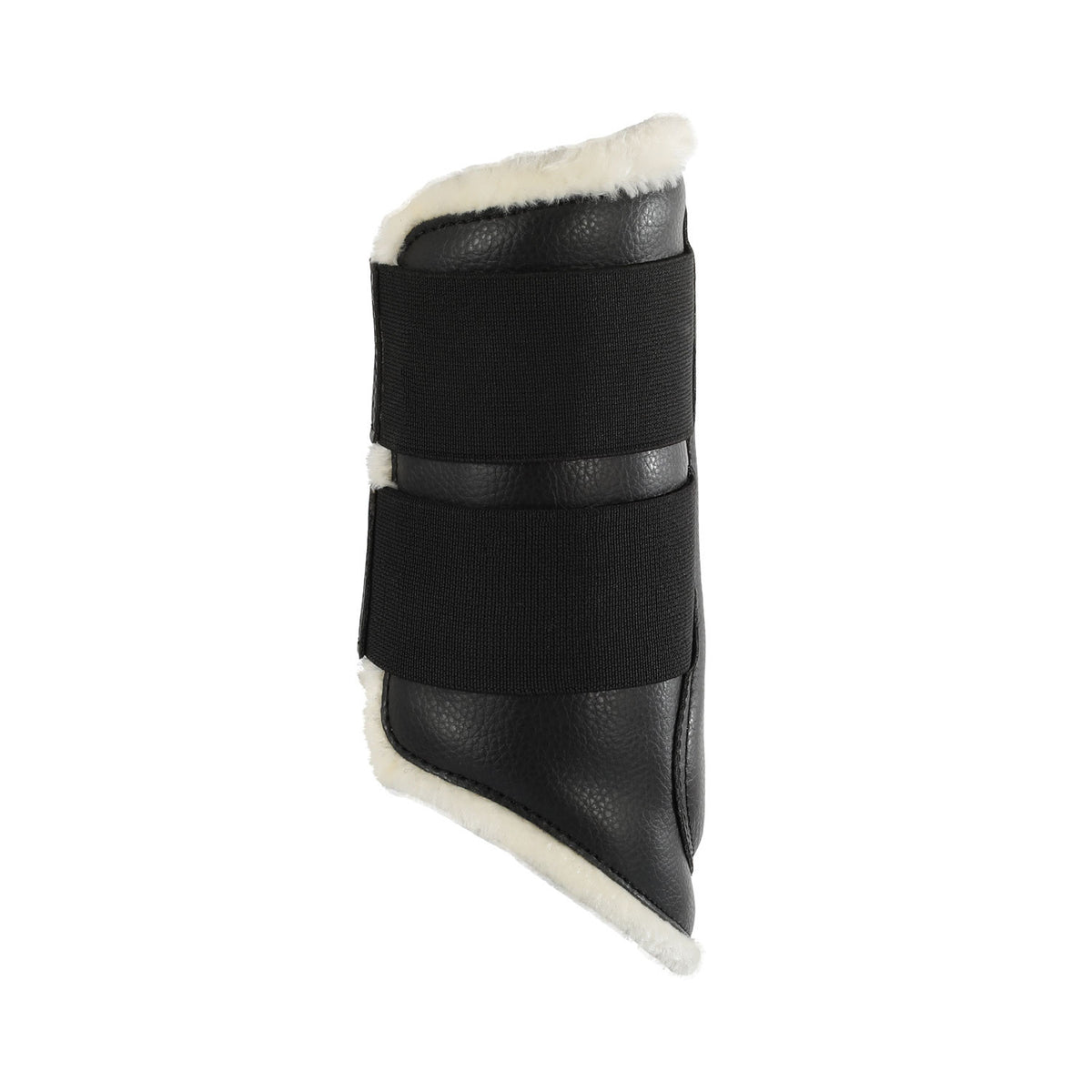 Acavallo Front Brushing Boots Faux Sheepskin
