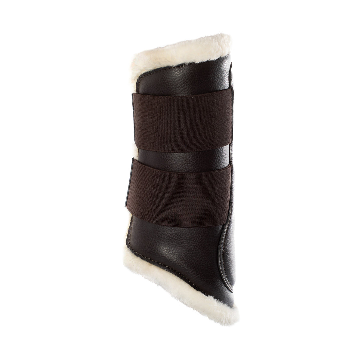 Acavallo Front Brushing Boots Faux Sheepskin