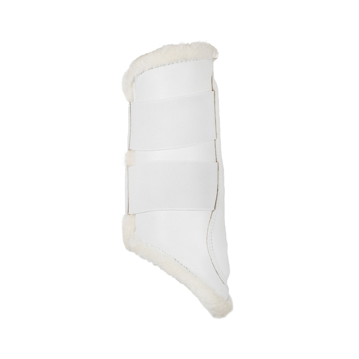 Acavallo Front Brushing Boots Faux Sheepskin
