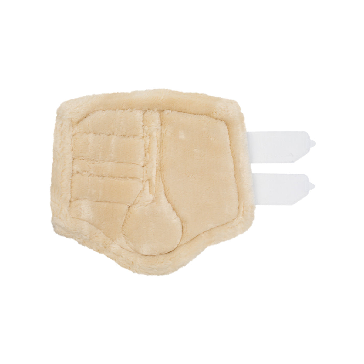 Acavallo Front Brushing Boots Eco-Leather & Faux Sheepskin