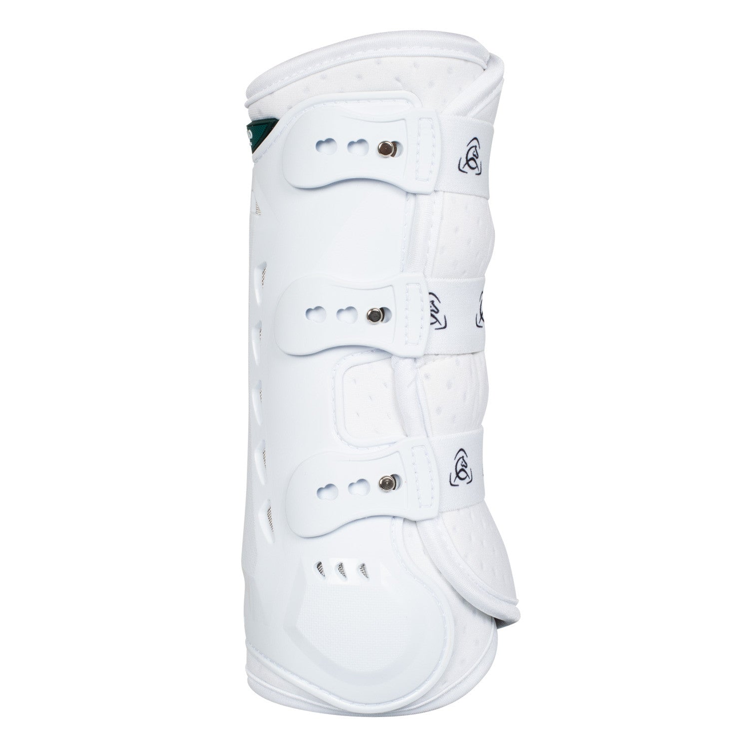 Anatomical hind dressage boots.
