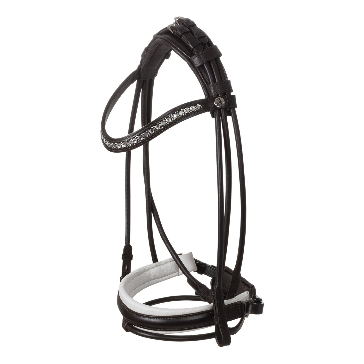 Iris bridle calfskin.