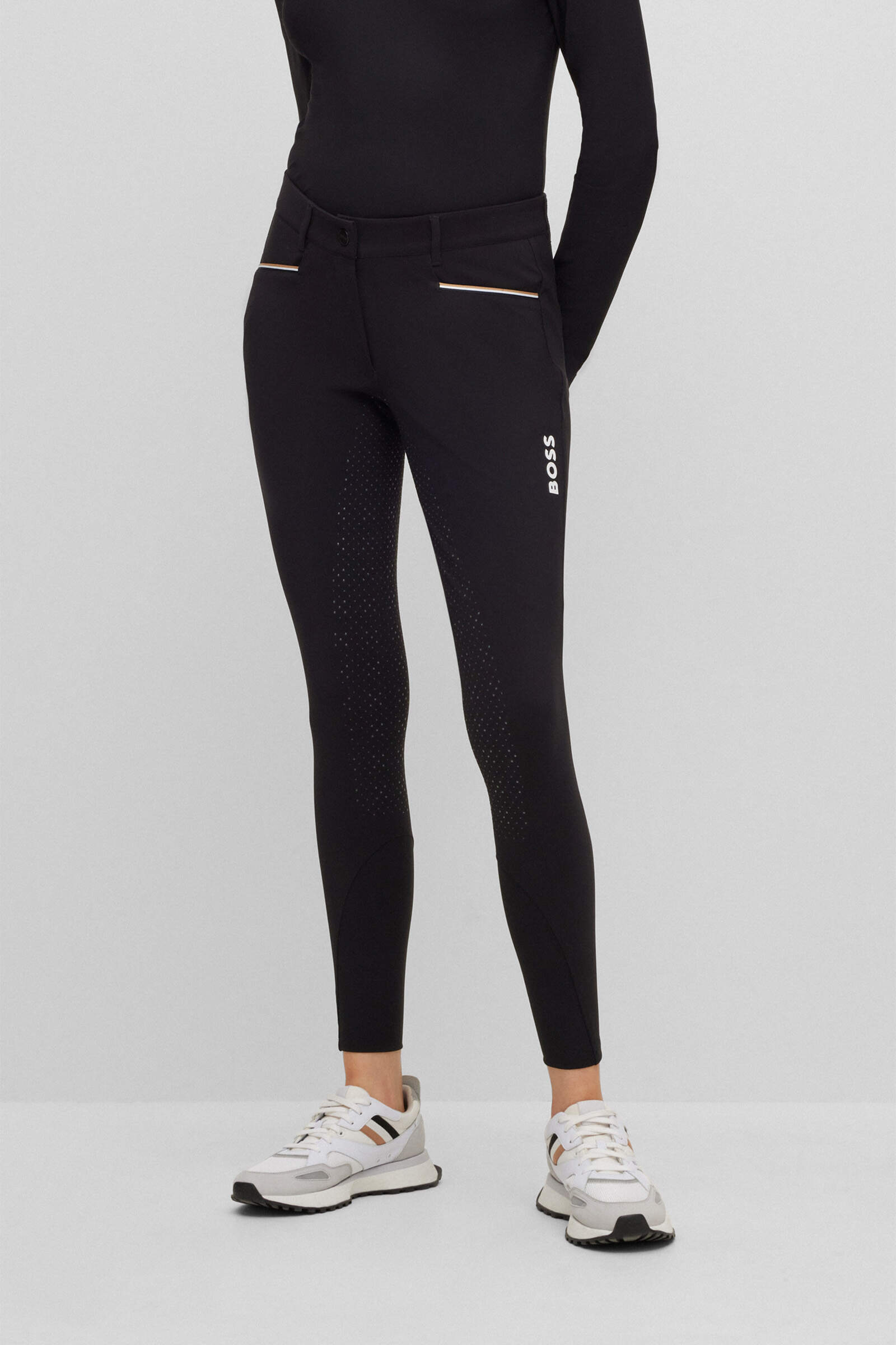 Boss Heather Full Grip Ladies Breeches *Pre-order for dispatch within approximately 2 weeks* - Core Colours.
