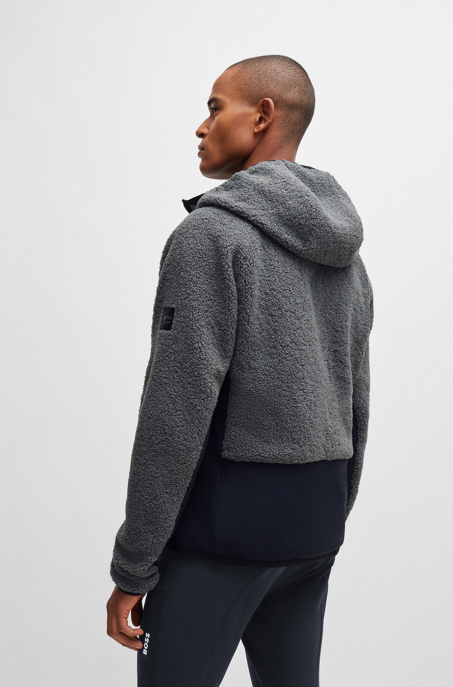 Boss Russel Hybrid Teddy Mens Puffer Jacket *Pre-order for dispatch within approximately 2 weeks*.