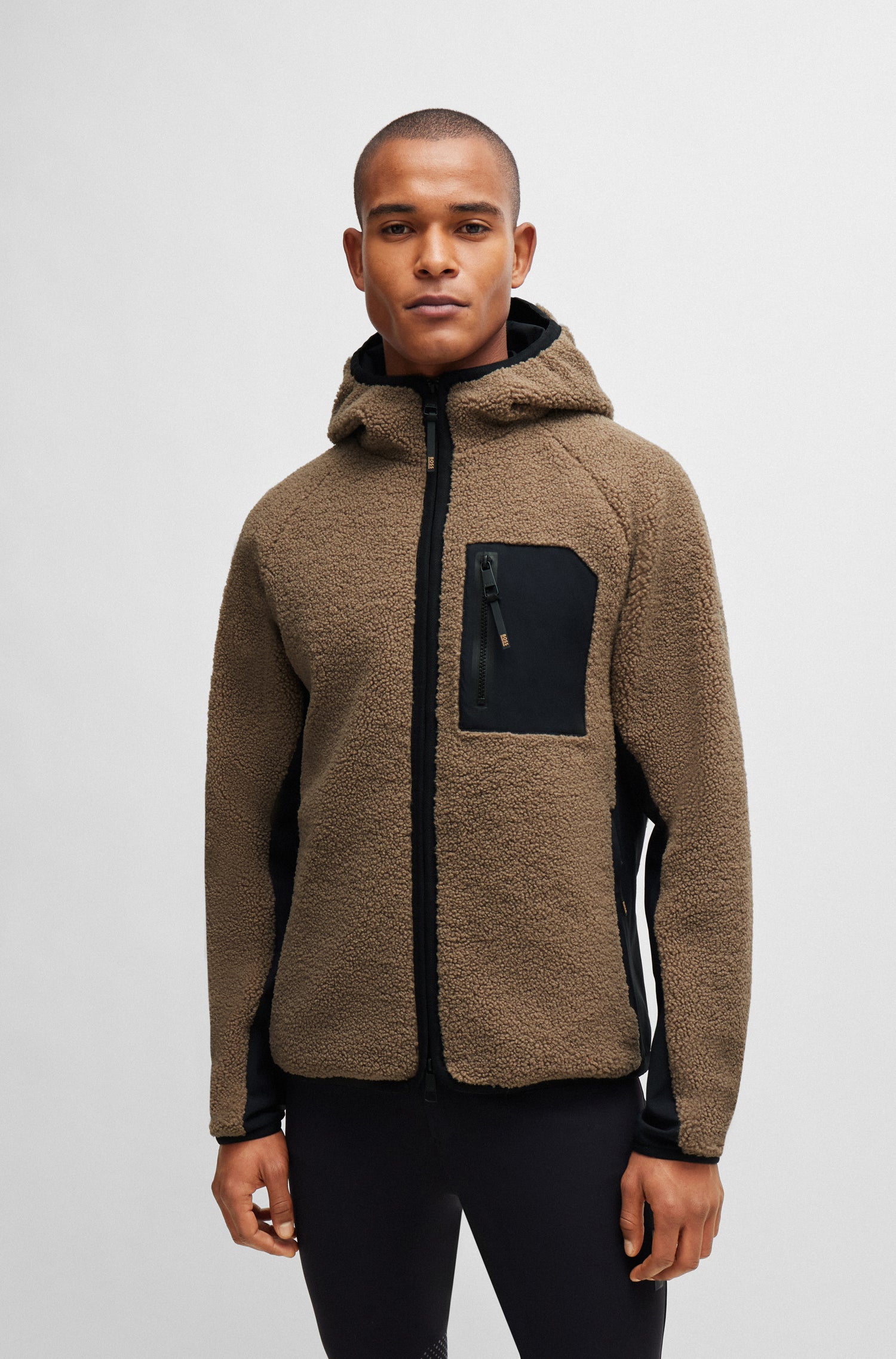 Boss Russel Hybrid Teddy Mens Puffer Jacket *Pre-order for dispatch within approximately 2 weeks*.