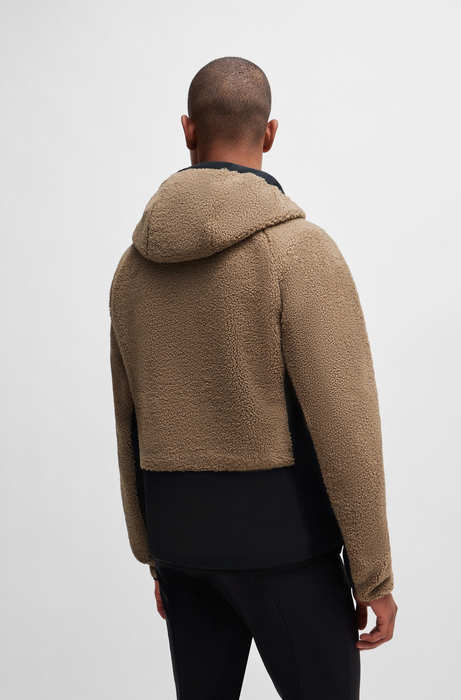 Boss Russel Hybrid Teddy Mens Puffer Jacket *Pre-order for dispatch within approximately 2 weeks*.