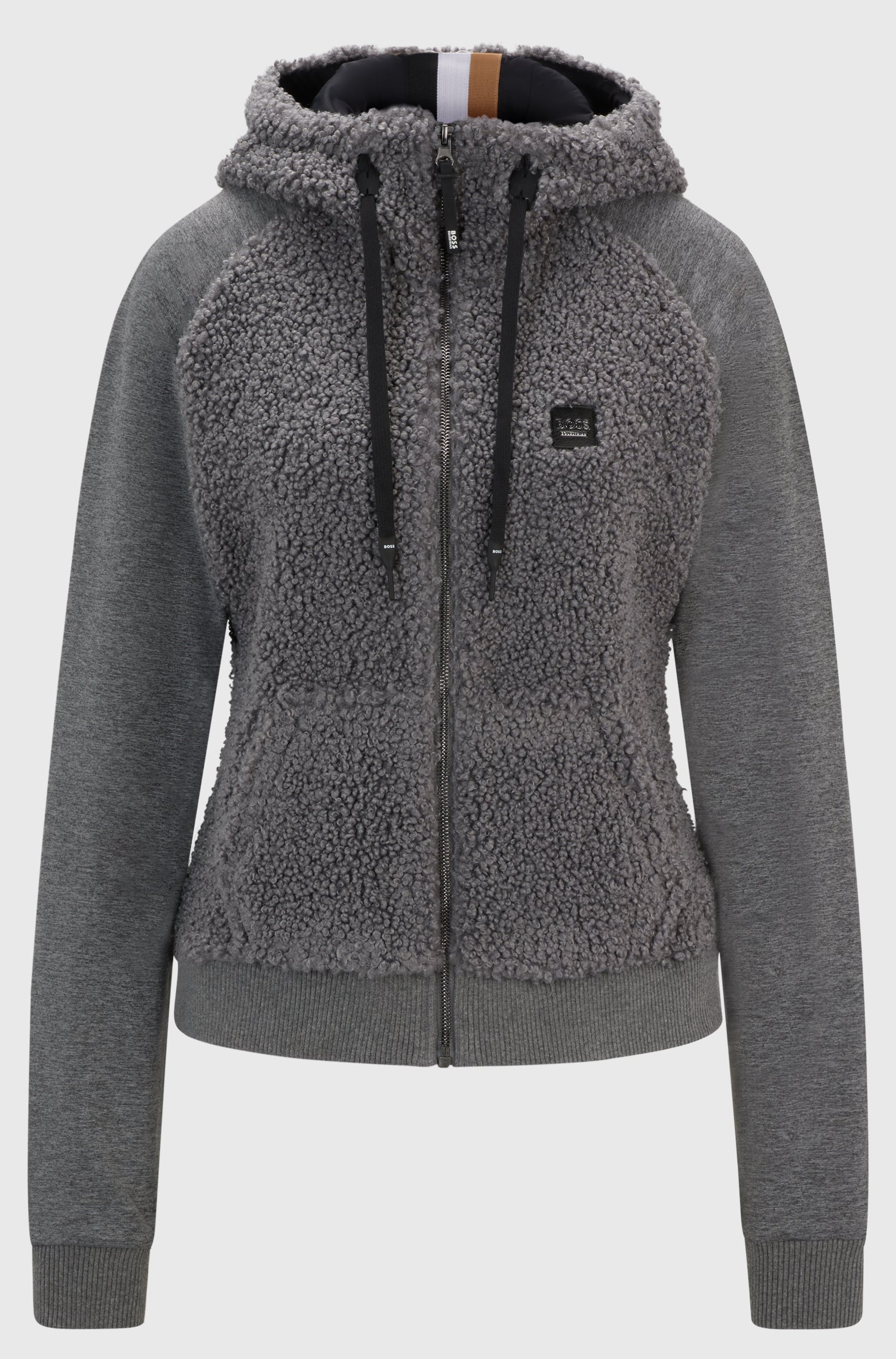 Boss Riva Teddy Ladies Hybrid Zip Hoodie *Pre-order for dispatch within approximately 2 weeks*.