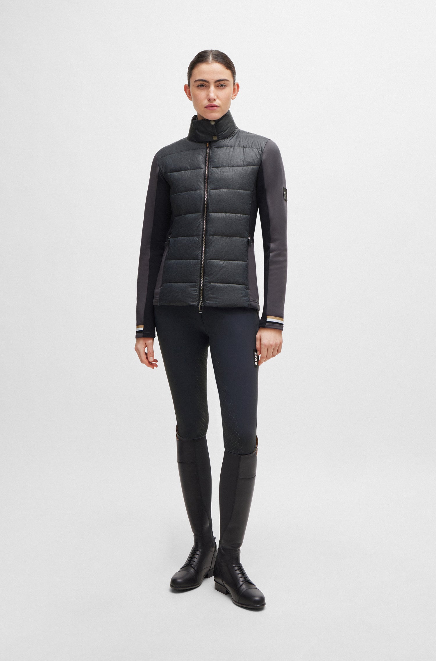 Boss Heather Full Grip Ladies Breeches *Pre-order for dispatch within approximately 2 weeks*.