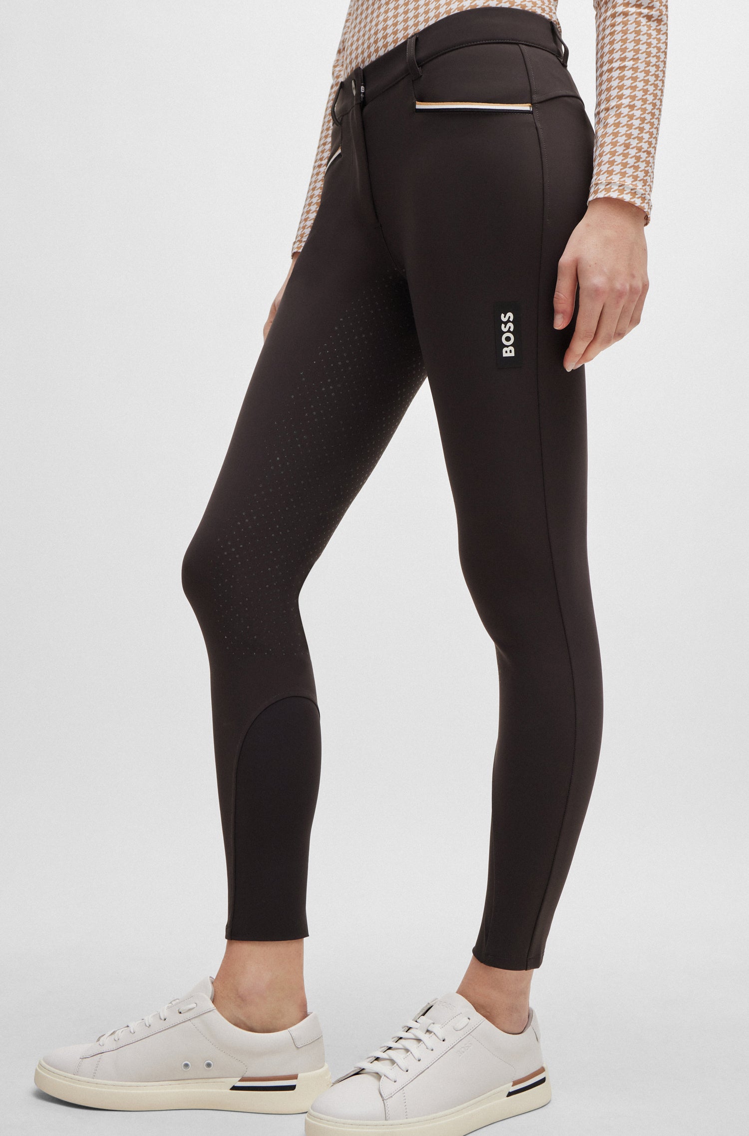Boss Heather Full Grip Ladies Breeches *Pre-order for dispatch within approximately 2 weeks*.