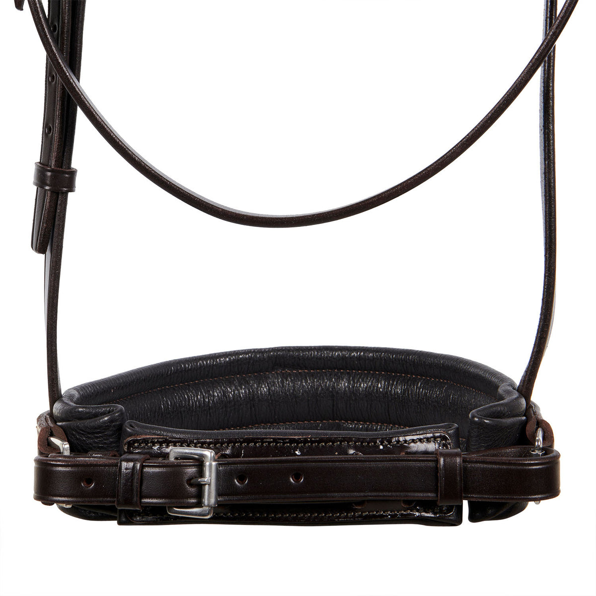 Leather dressage bridle