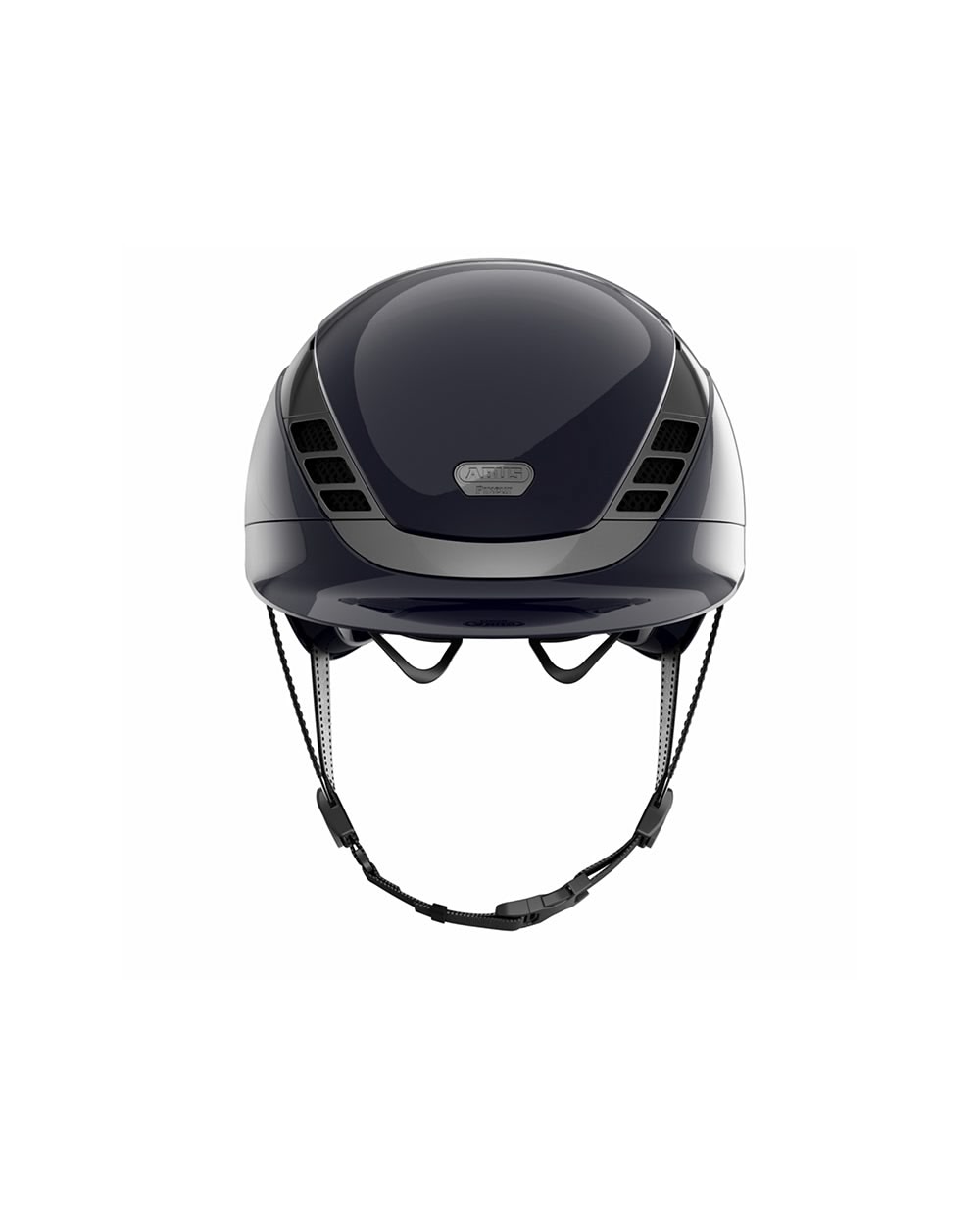 Abus x Pikeur AirLuxe Chrome Riding Helmet.