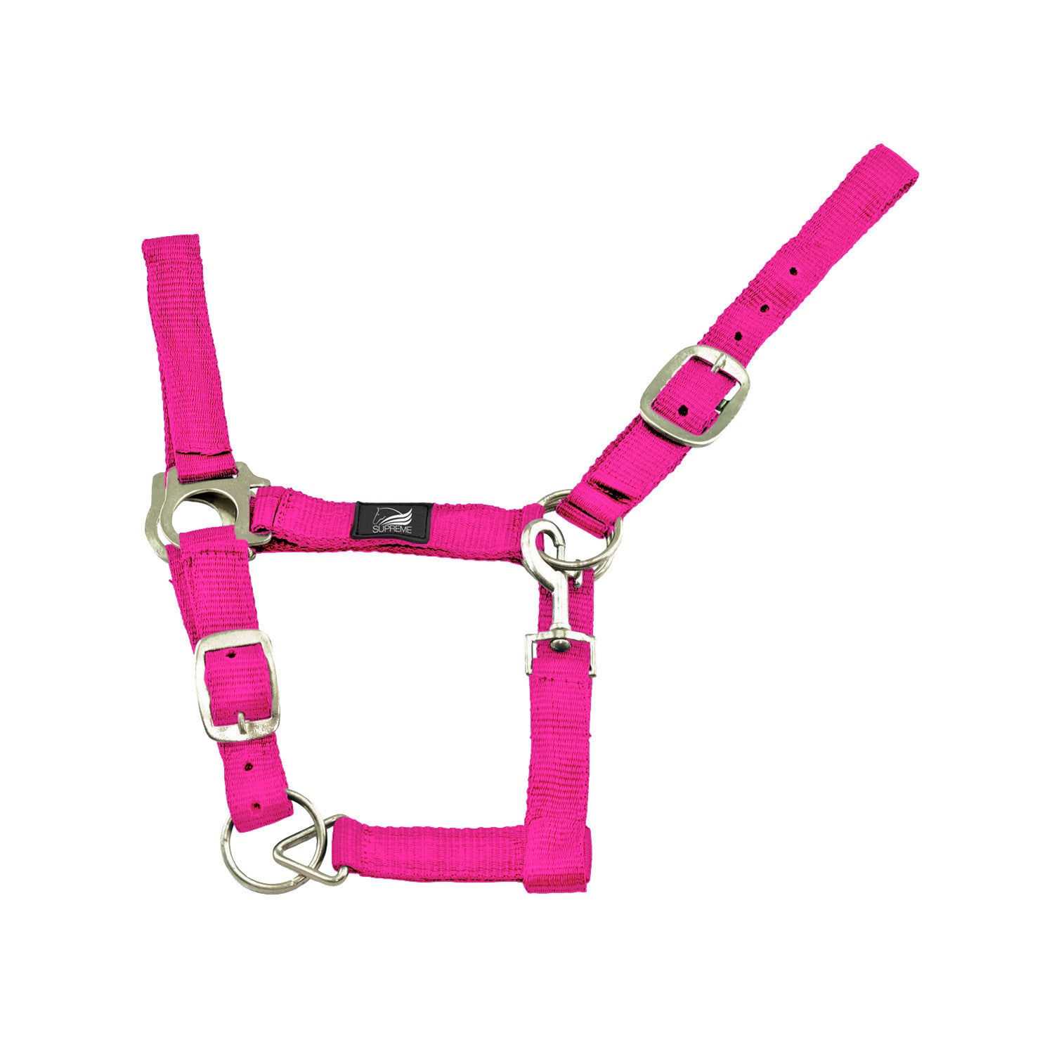 NYLON HALTER DOUBLE LAYER WITH DOUBLE REGOLATION.
