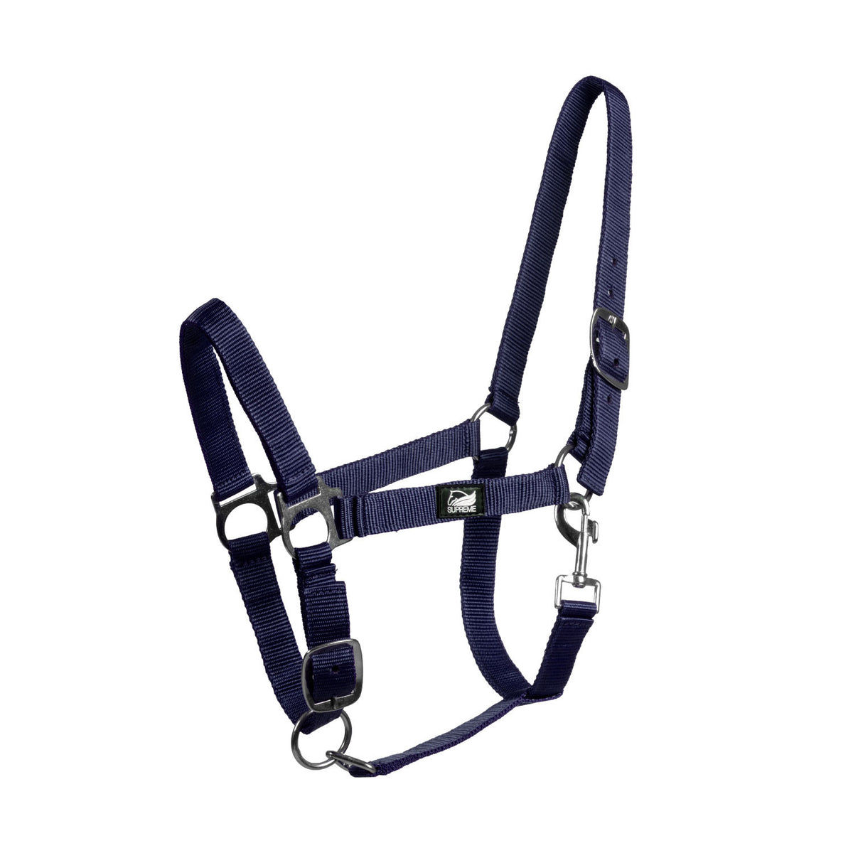 FOAL HALTER WITH DOUBLE ADJUSTMENT AND SNAP HOOK