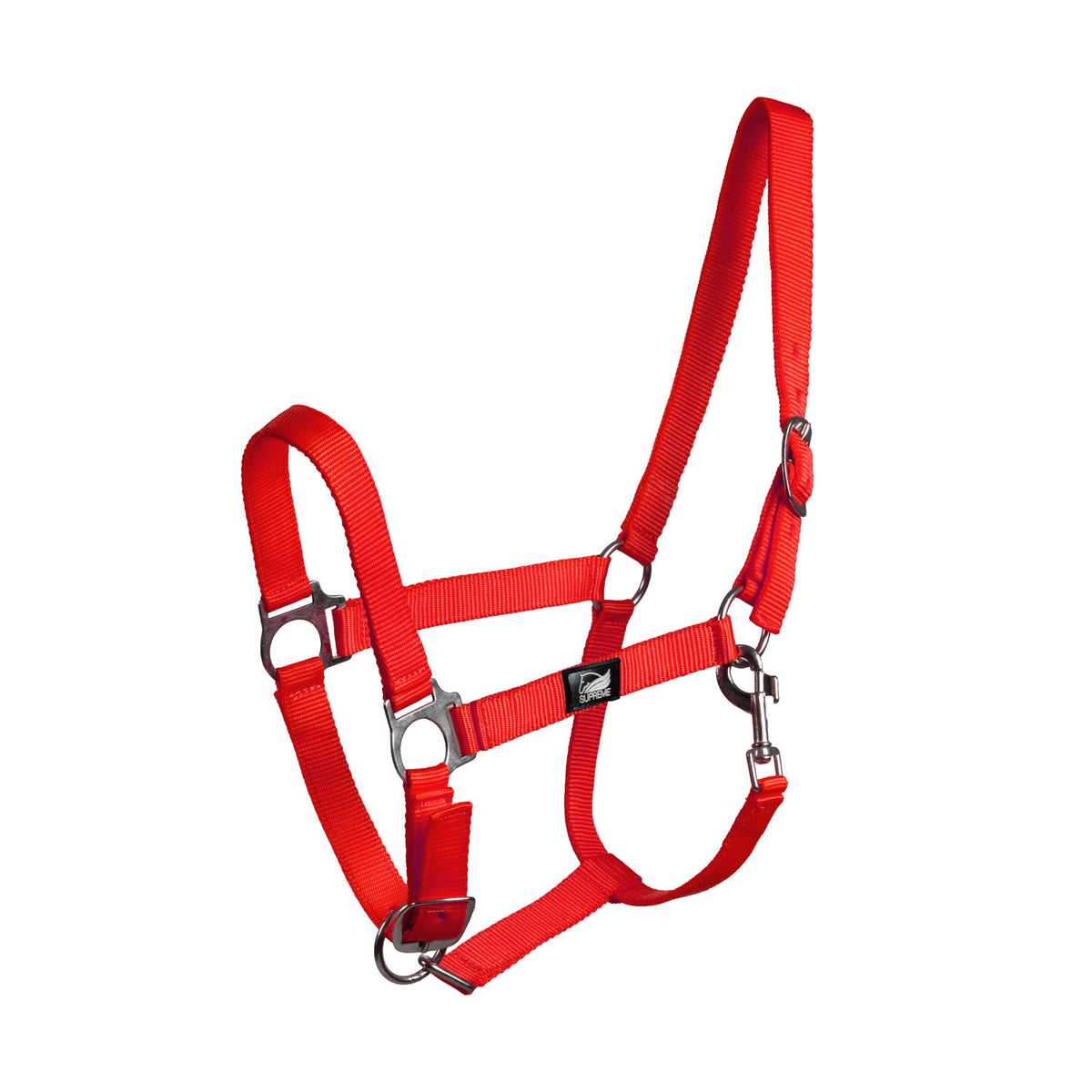FOAL HALTER WITH DOUBLE ADJUSTMENT AND SNAP HOOK