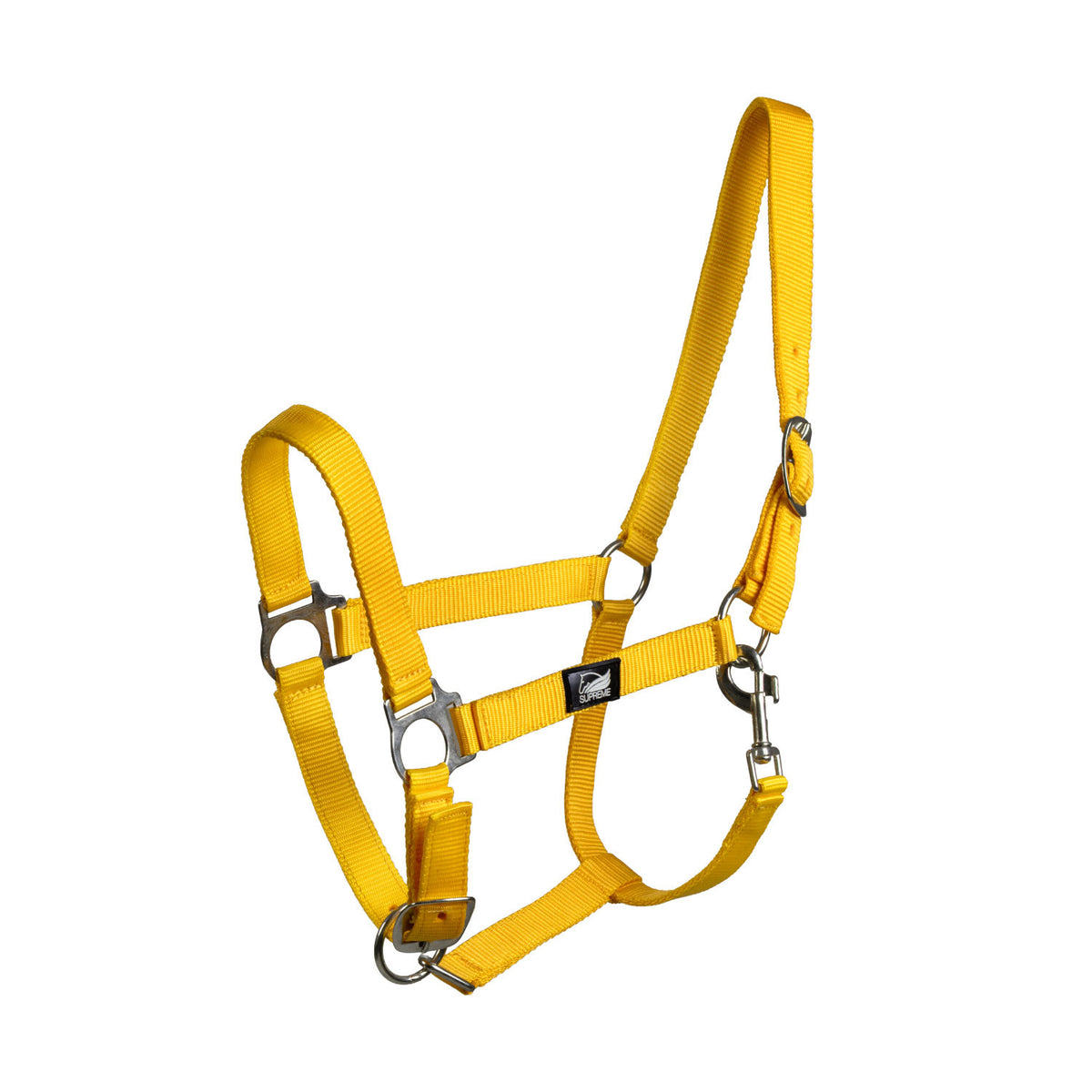 FOAL HALTER WITH DOUBLE ADJUSTMENT AND SNAP HOOK