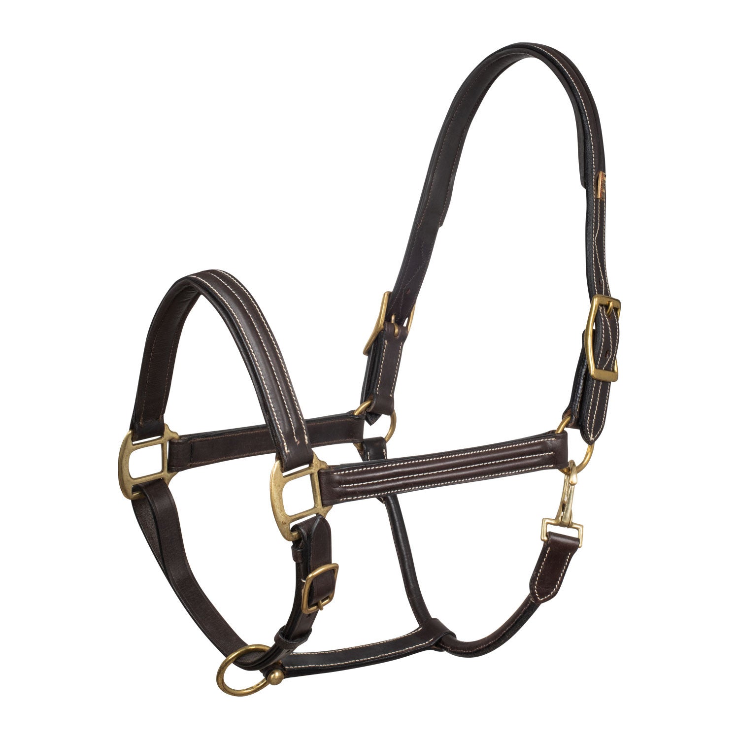 SUPREME TRIPLE LEATHER HALTER.