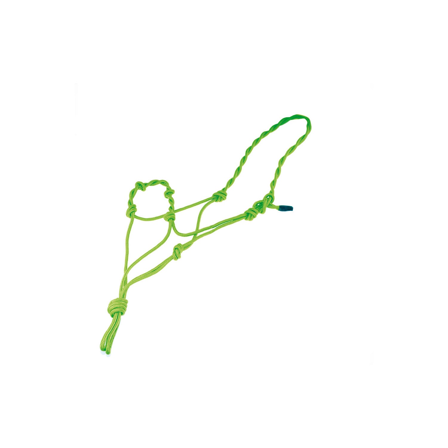 BRAIDED KNOT HALTER.