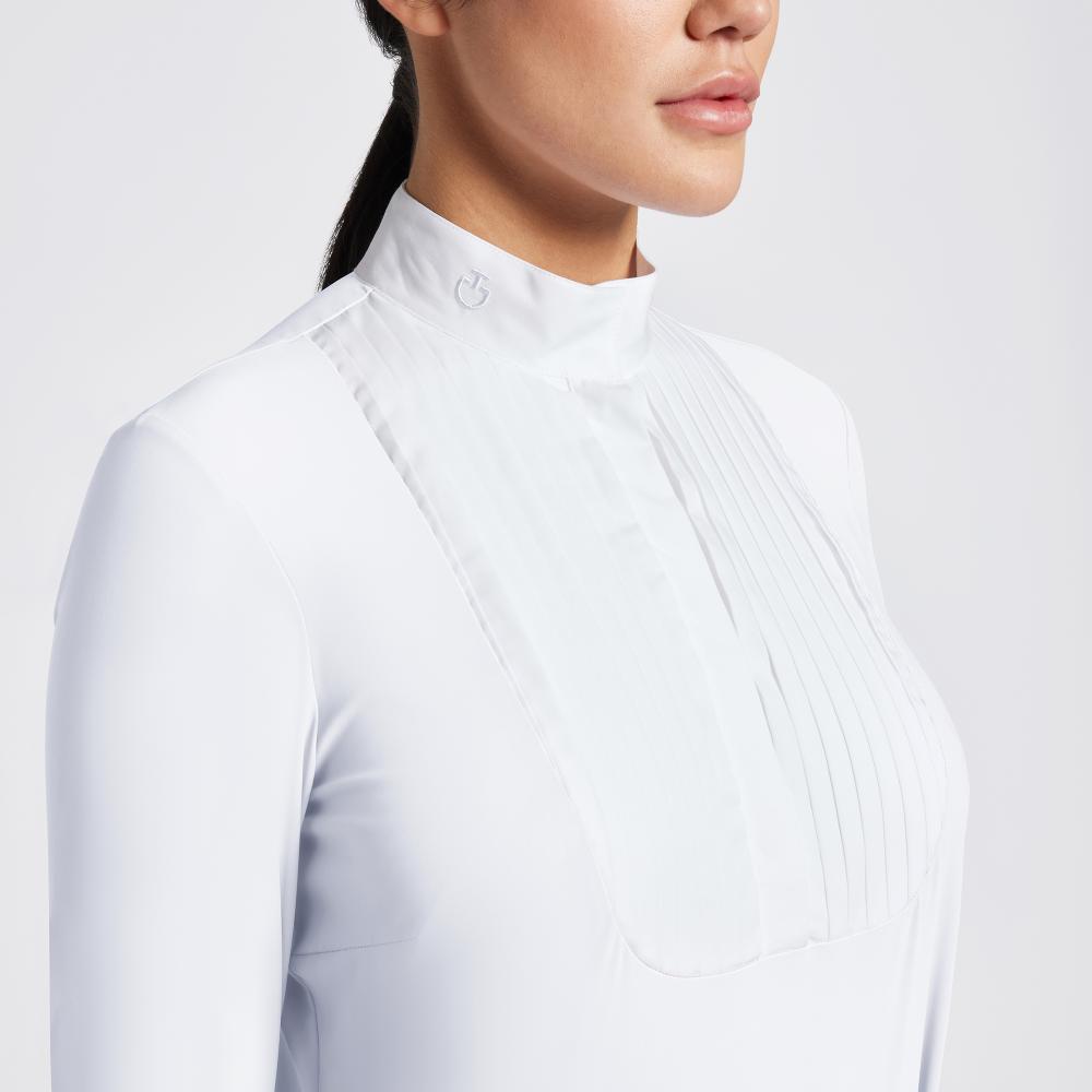 Cavalleria Toscana CT Pleated Bib Ladies Competition Shirt.