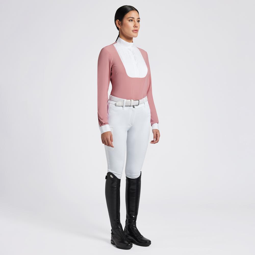 Cavalleria Toscana CT Pleated Bib Ladies Competition Shirt.