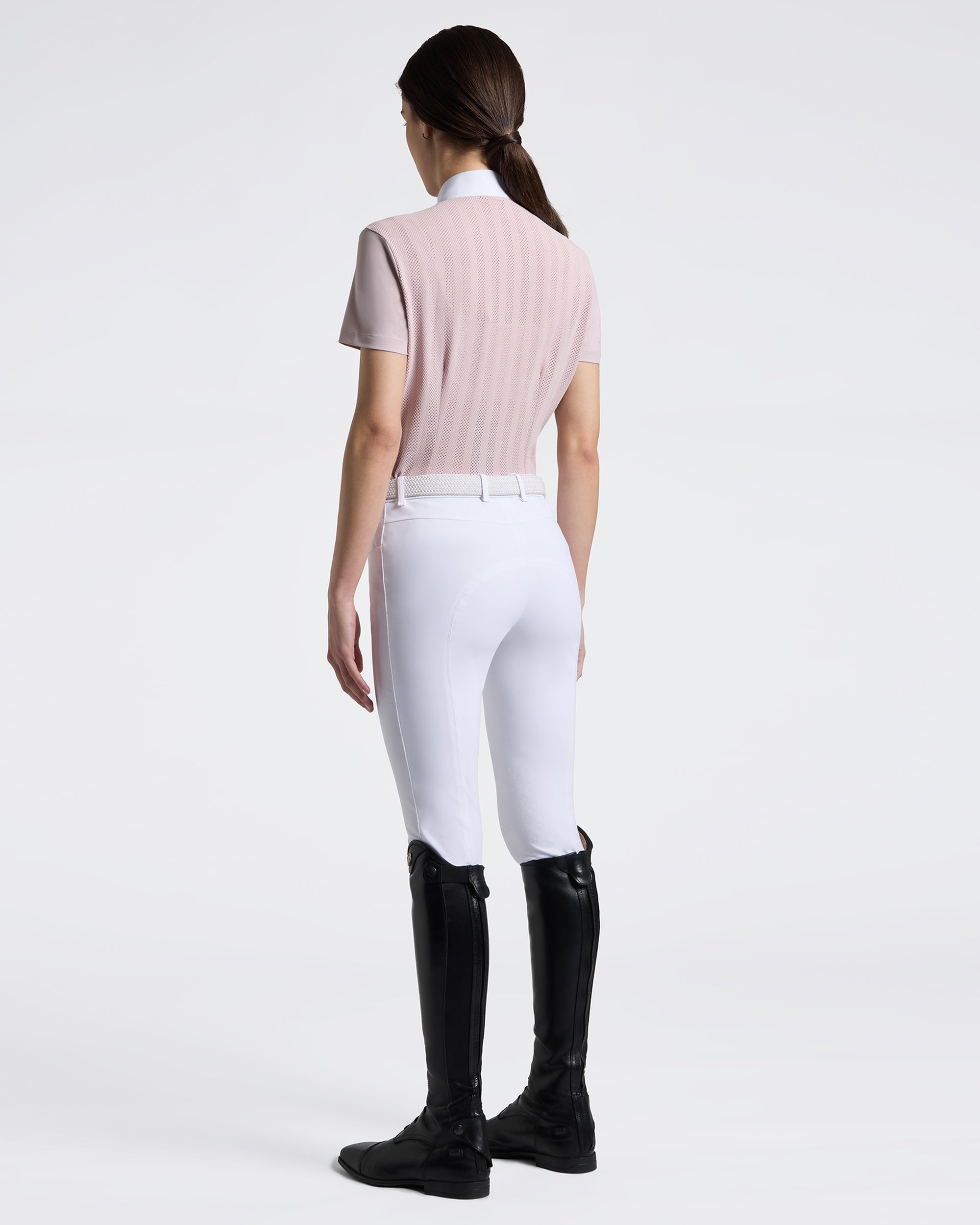 Cavalleria Toscana CT Ladies Jacquard Jersey SS Competition Shirt