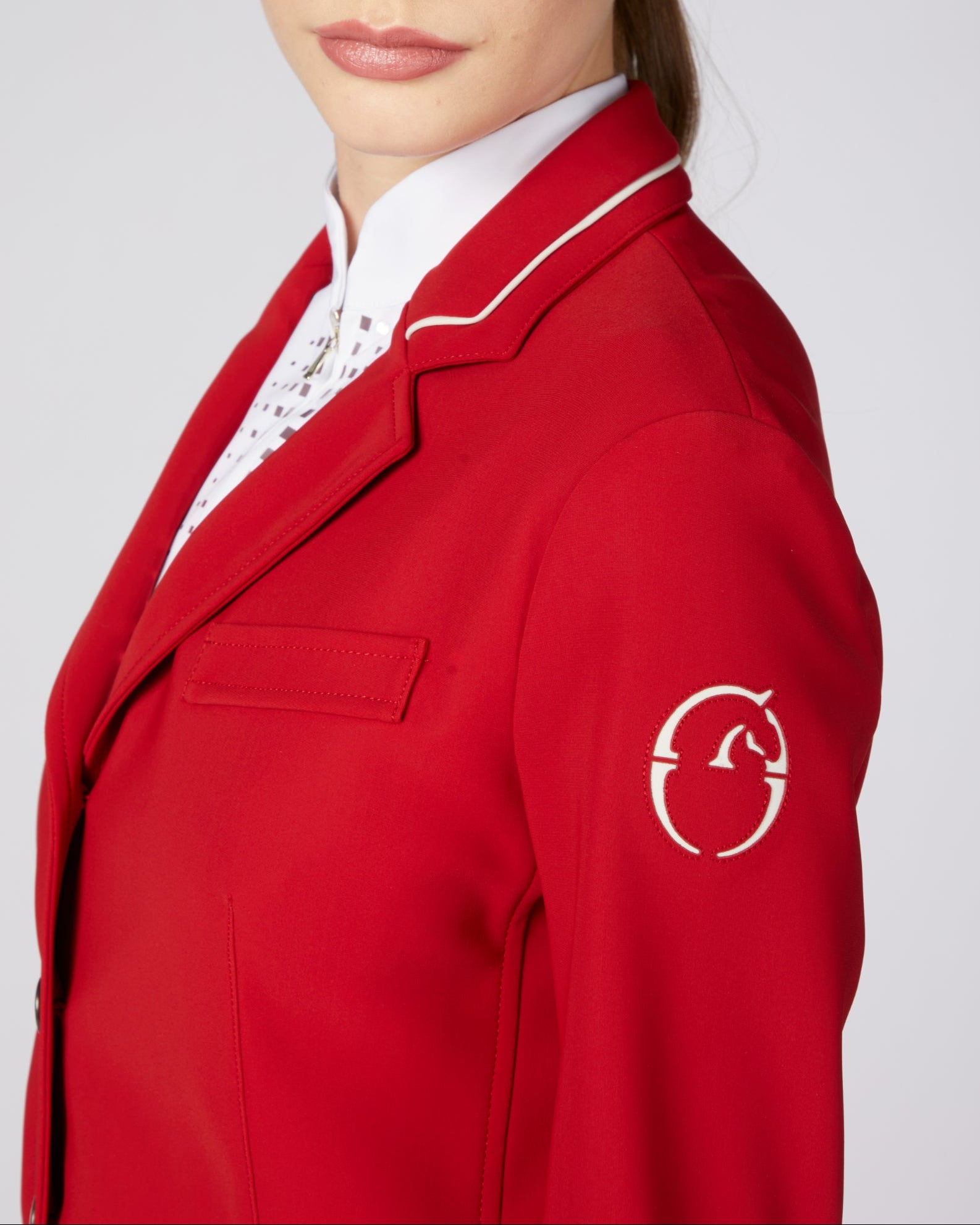 Vestrum Canberra Ladies Competition Jacket SS26 - Dusty Pink.