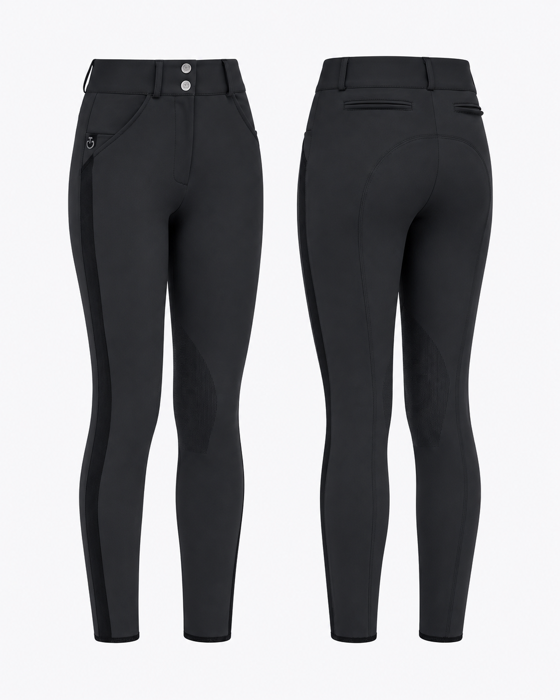 Cavalleria Toscana CT Ladies Tuxedo Knee Grip Riding Breeches
