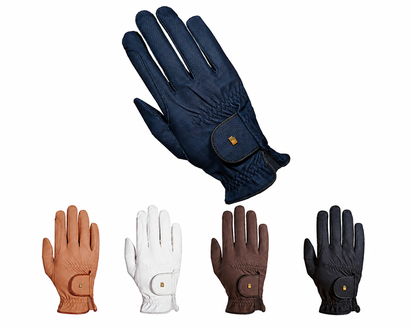 Roeckl Unisex Roeck-Grip Gloves - White