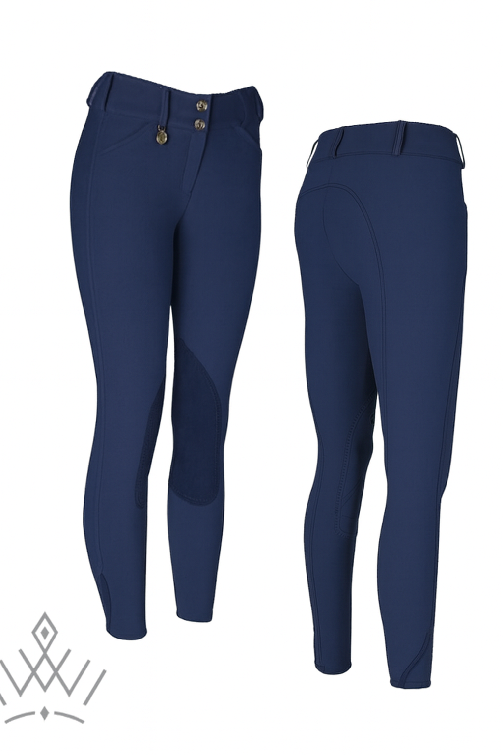 Pikeur Ciara McCrown Suede Knee Patch Ladies Breeches - SALE